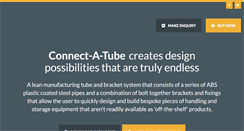 Desktop Screenshot of connect-a-tube.com